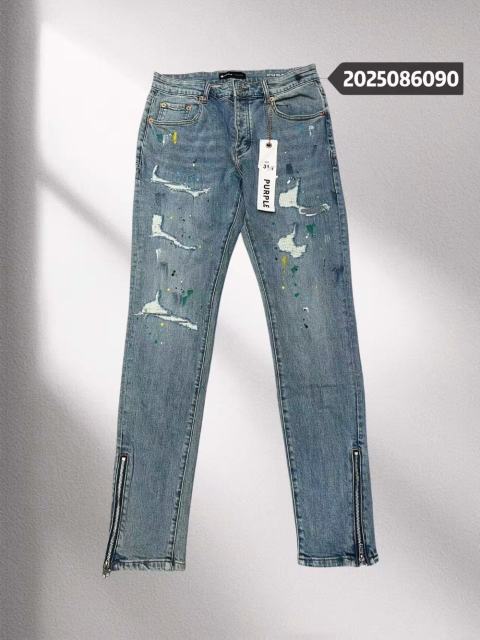 1:1 quality version 28448184 Graffiti Ripped Jeans