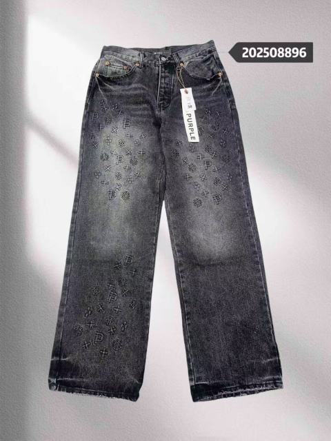 1:1 quality version 28468710 Embroidered logo straight-leg Jeans