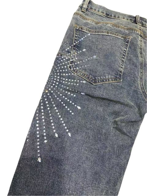 1:1 quality version 28296499 Water diamond fireworks Jeans