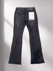 1:1 quality version 28474810 Pearl embellished pleated jeans