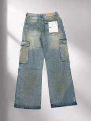 1:1 quality version 28468711 Big pocket ripped straight leg Jeans