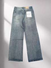 1:1 quality version 8472485 Full-printed Rhinondiamond wide-leg jeans