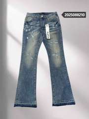 1:1 quality version 28468713 Irregular ripped flared Jeans