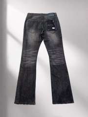 1:1 quality version 28474650 Side rhinestone slightly flared jeans