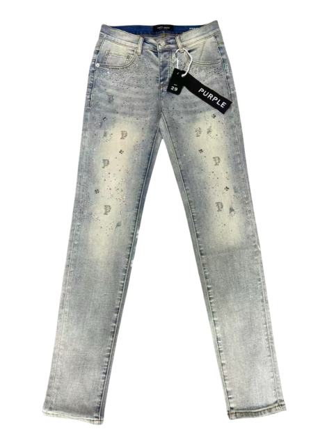 1:1 quality version 28296498 Black skinny rhinestones Jeans