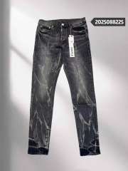 1:1 quality version 28472481 Textured design distressed jeans