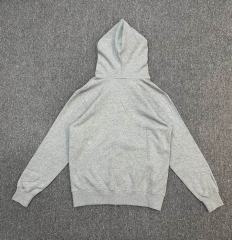 [Best Quality] 1:1 Bape Basic Ape Embroidery Logo Hoodie Gray