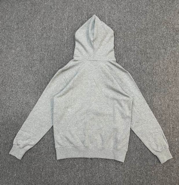 [Best Quality] 1:1 Bape Basic Ape Embroidery Logo Hoodie Gray