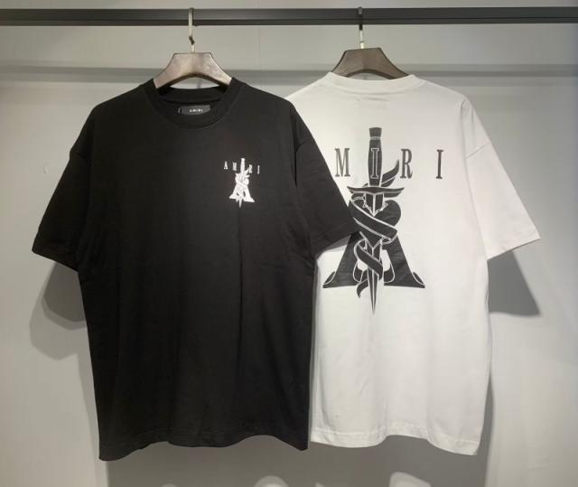 Amir* Classic T-Shirt Black White