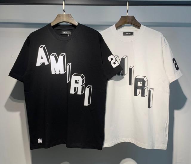 Amir* Classic T-Shirt Black White