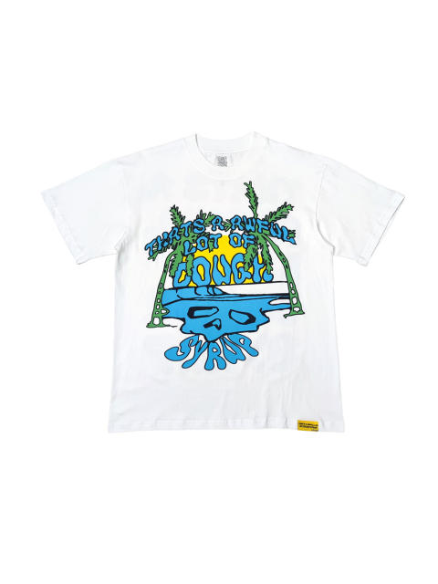 28476787 Blue Cartoon Alphabet Print Tee