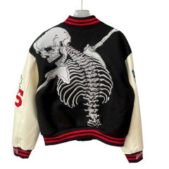 28485548 Back Skeleton Embroidered Baseball Jacket 2 colors