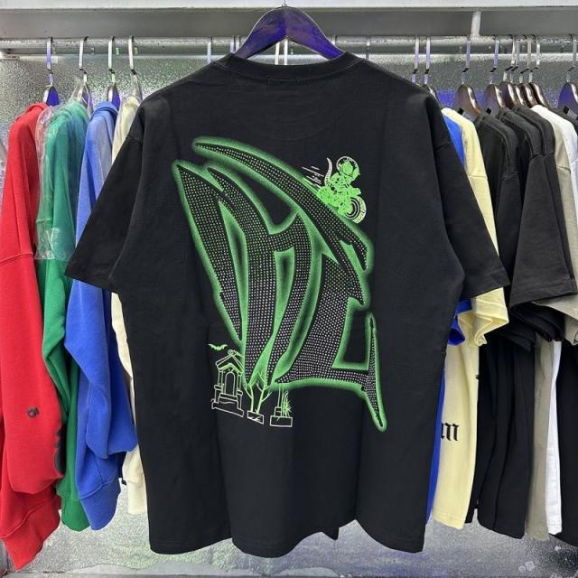 Mixed Emotion Goblin Rhinestone  Print Tee