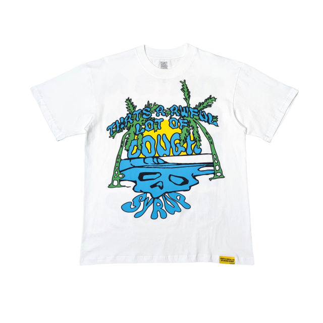 28476787 Blue Cartoon Alphabet Print Tee