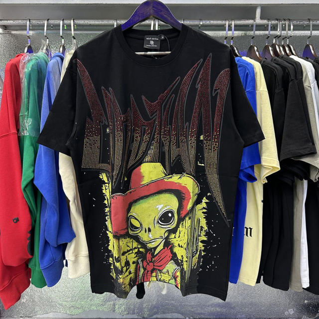 Mixed Emotion Goblin Rhinestone  Print Tee