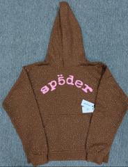 1:1 Top Quality Sp5der VVS Rhinestone Hoodie