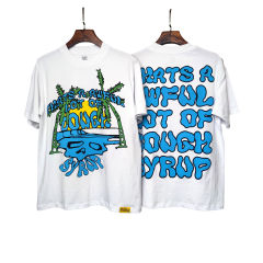 28476787 Blue Cartoon Alphabet Print Tee