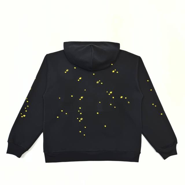 1:1 quality version Yellow lettered Atlanta print Hoodie & Pants Set