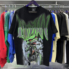 Mixed Emotion Goblin Rhinestone  Print Tee
