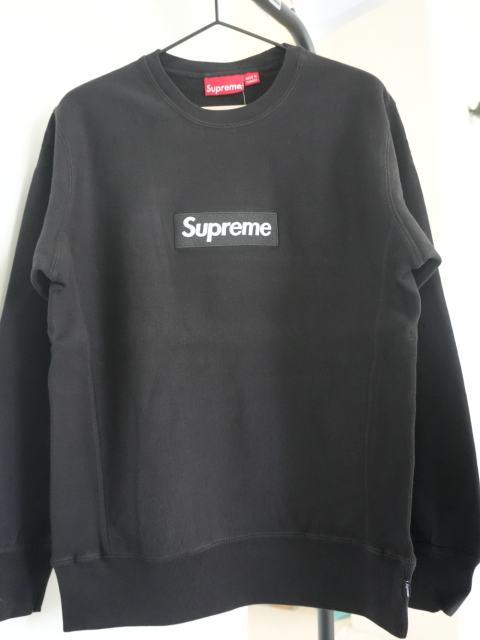 [Special Offer] Supreme Box Logo Sweatshirt Black Size Small