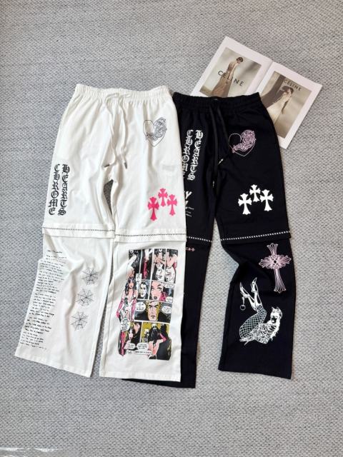 1:1 Quality CH Comic Pants 2 colors Black White