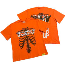 Cough Syrup Skeleton Letter Print Tee 3 colors 28496619