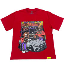 Cough Syrup Car Cartoon Portrait Print Tee 2 colors 28496614