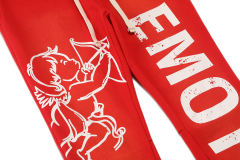 28475745 Logo Print Washed Version  Cupid  Flared sweatpants 2 colors