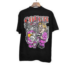 Cough Syrup  Fun Portrait Letter Print Tee 2 colors