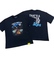 Cough Syrup Nightscape Cookies Money Letter Print Tee 28498705