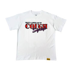 Cough Syrup  Fun Portrait Letter Print Tee 2 colors