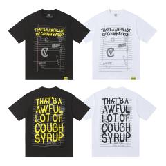 Cough Syrup Messy Notes Print Tee 2 colors 28496712