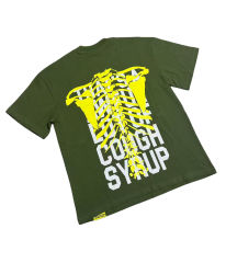 Cough Syrup Skeleton Letter Print Tee 3 colors 28496619