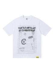 Cough Syrup Messy Notes Print Tee 2 colors 28496712