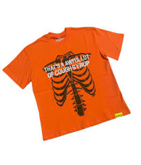 Cough Syrup Skeleton Letter Print Tee 3 colors 28496619