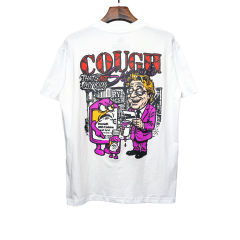 Cough Syrup  Fun Portrait Letter Print Tee 2 colors