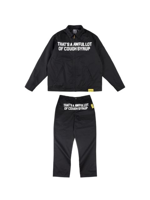 Classic Letter Print Jacket & Pants Set 3 colors 28494632
