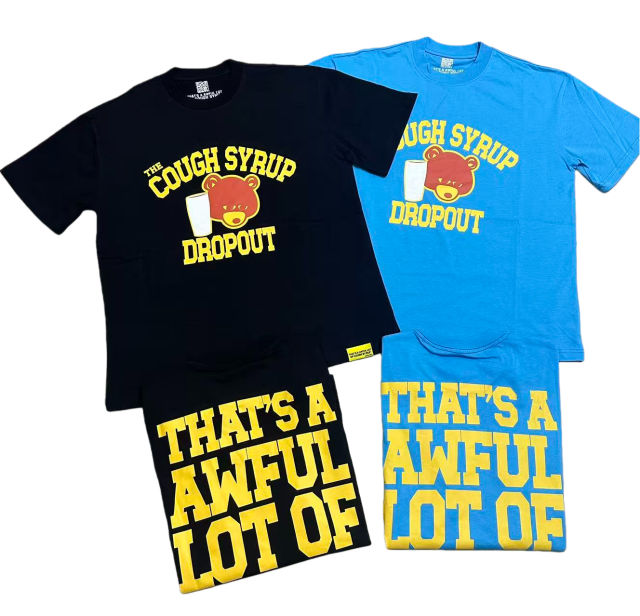 Cough Syrup Bear Milk Print Tee 2 colors