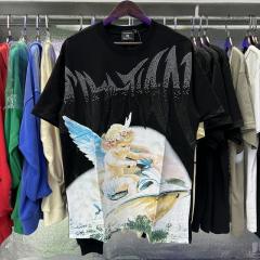 Mixed Emotion Rhinestone Angel T-Shirt Tee