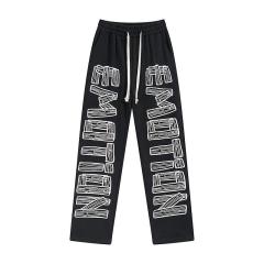Mixed Emotion Sketch Sweatpants Black