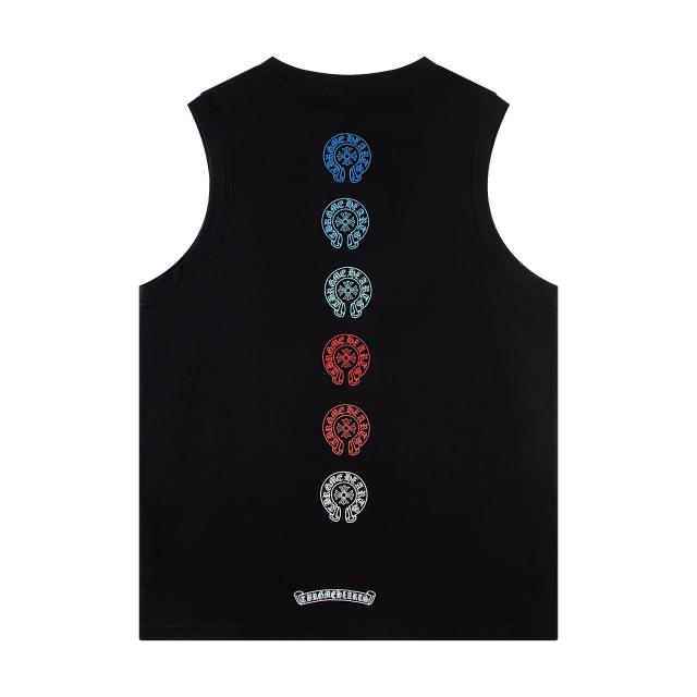 Chr0me Hearts Horseshoe Tank Top Black