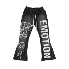 Mixed Emotion Angels Flare Pants 2 Colors