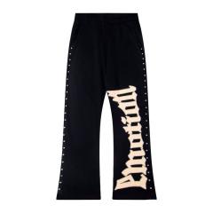 Mixed Emotion Logo printed beaded on both sides sweatpants