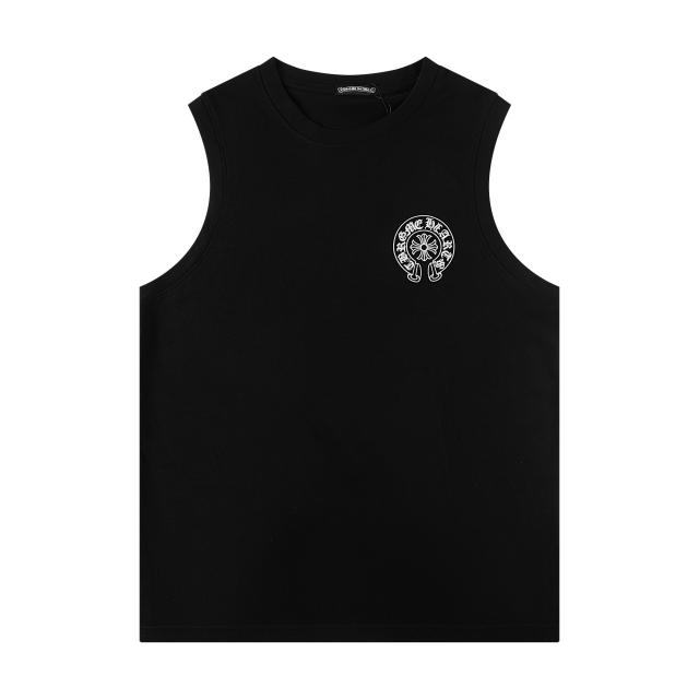 Chr0me Hearts Horseshoe Tank Top Black