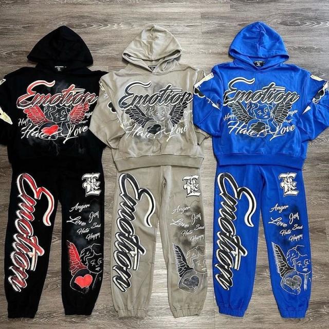Mixed Emotion Angels Flare Pants 2 Colors