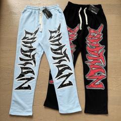 Mixed Emotion Studded Flare Pants 2 Colors