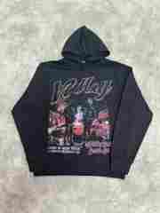 Vale Forever Foggy night scene Printed Hoodie
