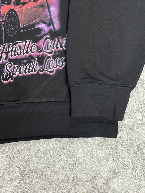 Vale Forever Foggy night scene Printed Hoodie