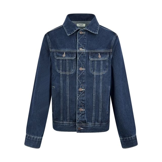 1:1 quality version Decorative Denim Jacket 28491827