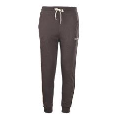 1:1 quality version side knitted ribbon embroidered logo tapered Pants 28491915